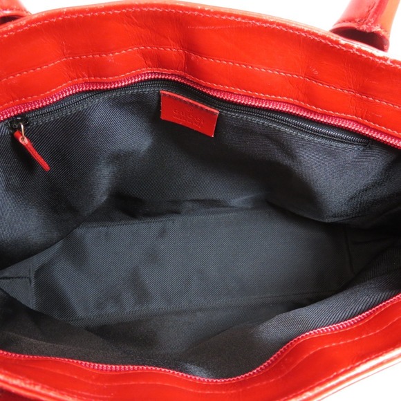 Gucci GG Tote Bag Canvas Leather - Picture 5 of 10